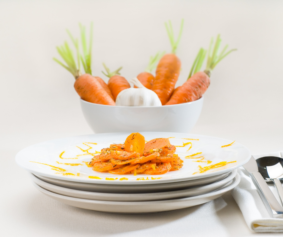 Low Sodium Honey Roasted Garlic Carrots Shaking The Shaker